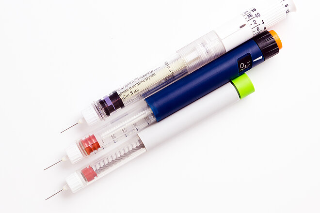Insulin pens - Insulin pens are used for the automatic administration of insulin