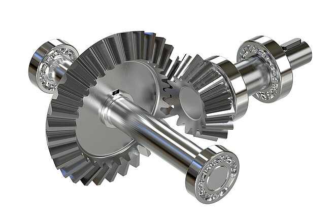 Plate and pinions - Workpieces for transmitting torques in gears with a change of direction